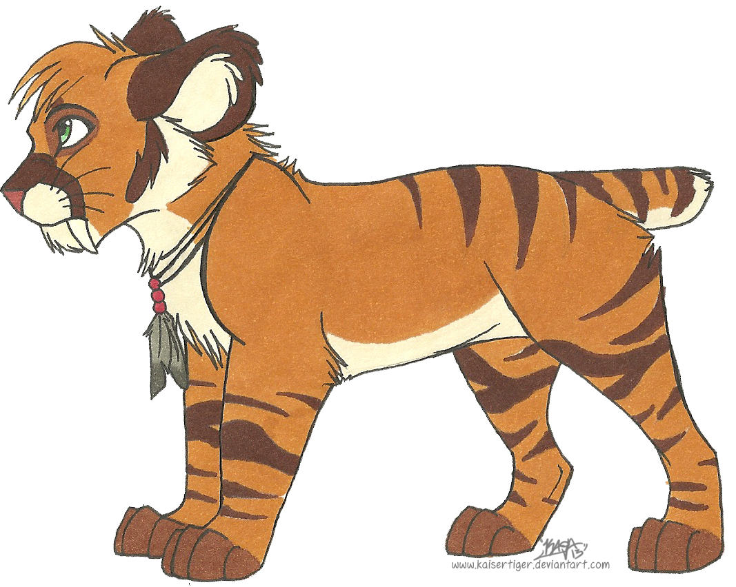 I'm Still Here By Kaisertiger - Deviantart Sabertooth Tiger (1067x852)