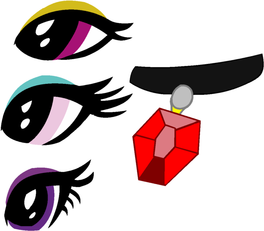 Eyes Of The Dazzlings By Lora Does Ponies - Dazzling Mlp Accessories (949x841)