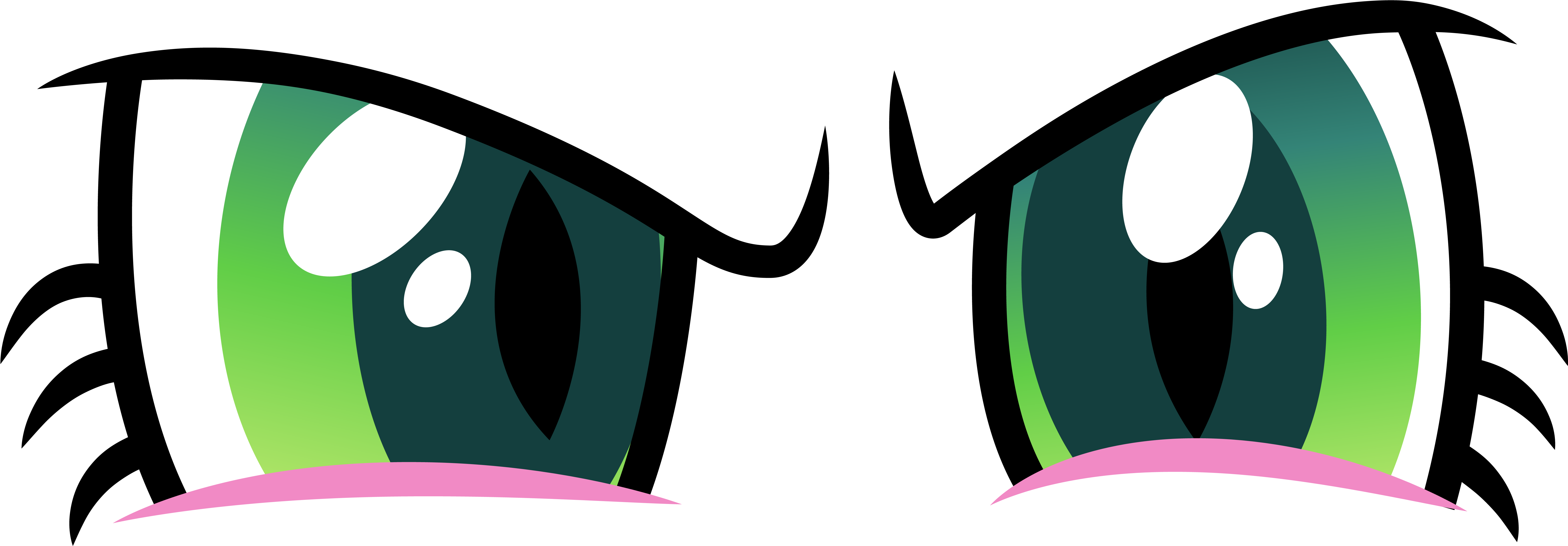 Cadances Changeling Eyes By Illumnious Cadances Changeling - Mlp Changeling Eyes (7163x3331)