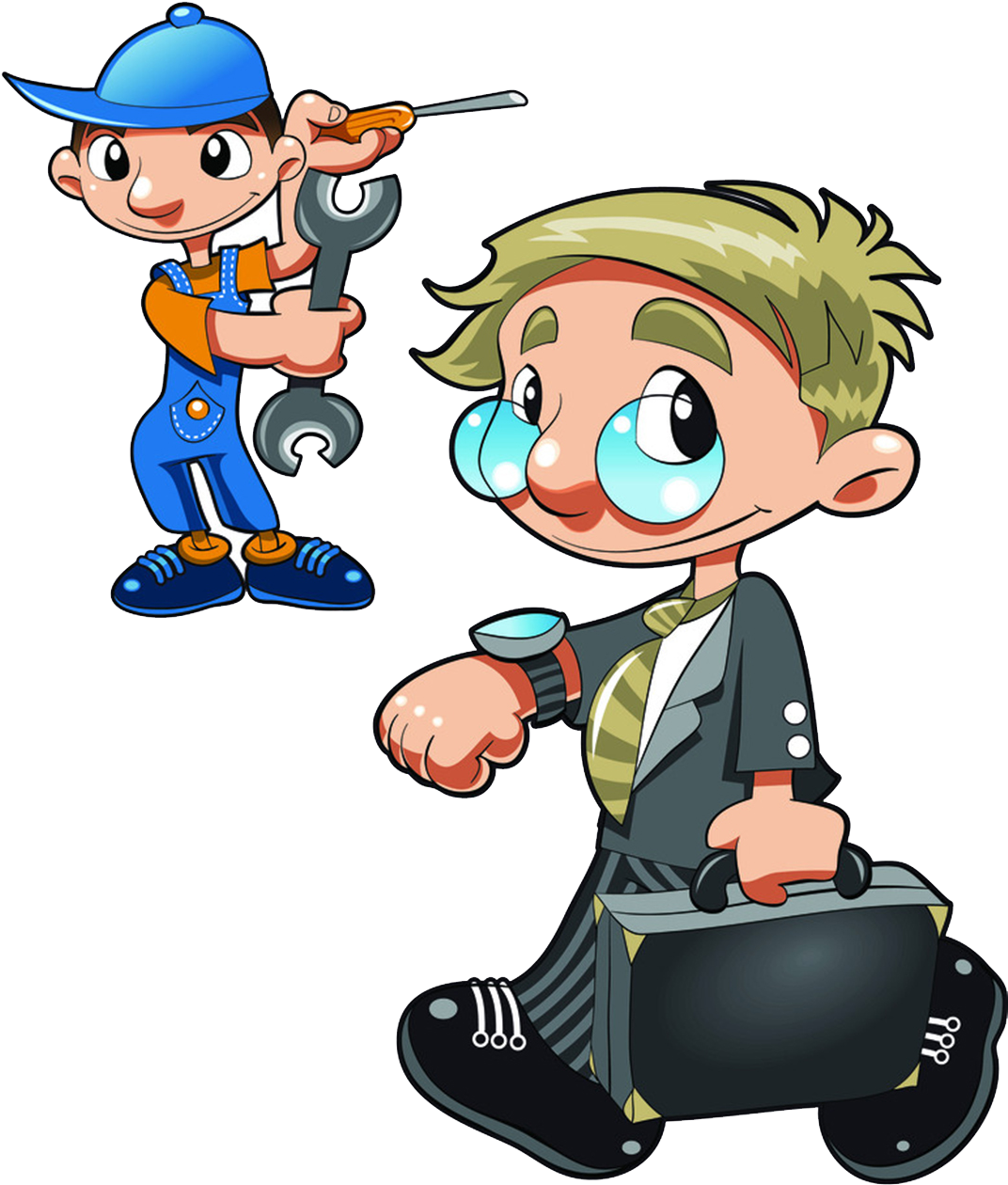 Laborer Cartoon Royalty-free Illustration - Laborer Cartoon Royalty-free Illustration (1085x1422)