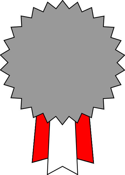 Steward Badge Clip Art - Participation Award (426x594)