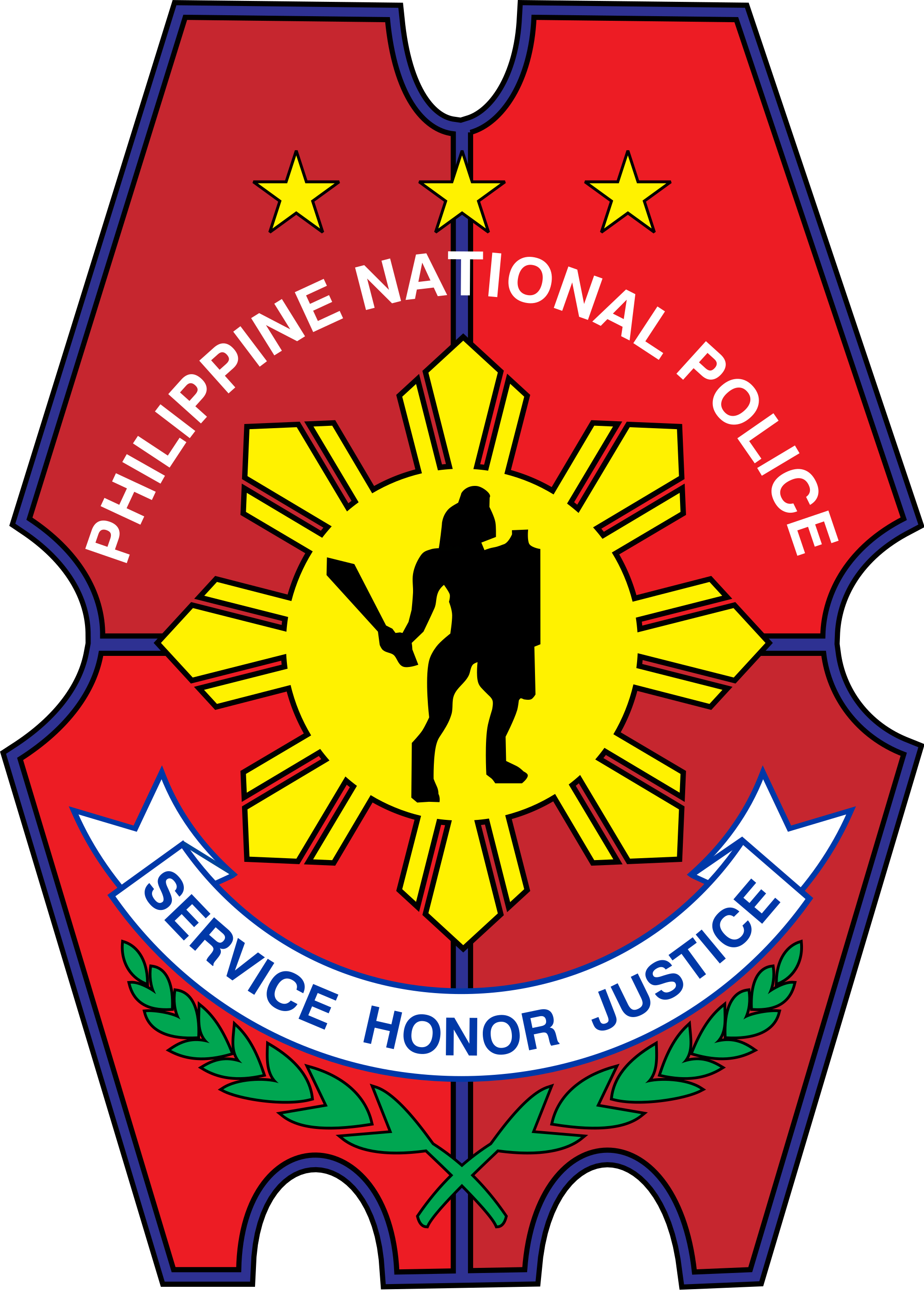 Police Clipart Brgy - Philippines National Police Logo (2000x2795)