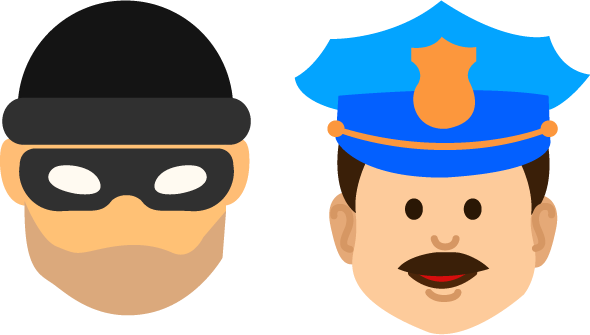 Chor Police - Police Free Clip Art (590x335)