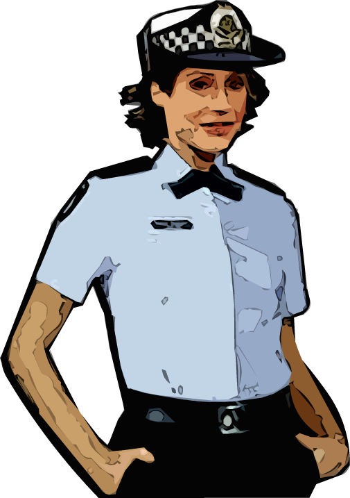 Riddle Of The Black Panther - Police Officer (505x717)