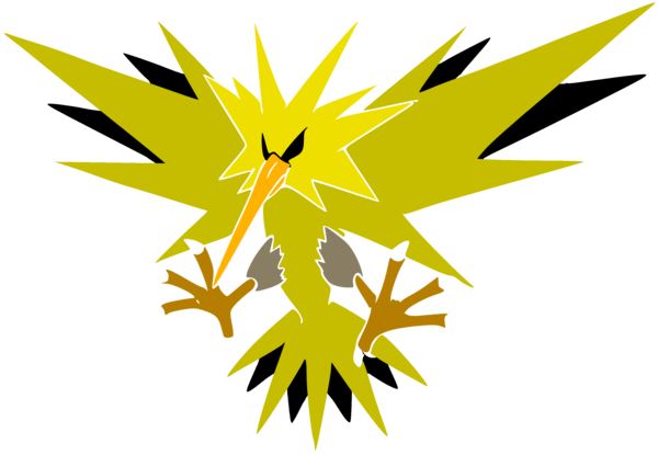 Zapdos T Shirt Design By Tyler W - Zapdos Vector (600x415)