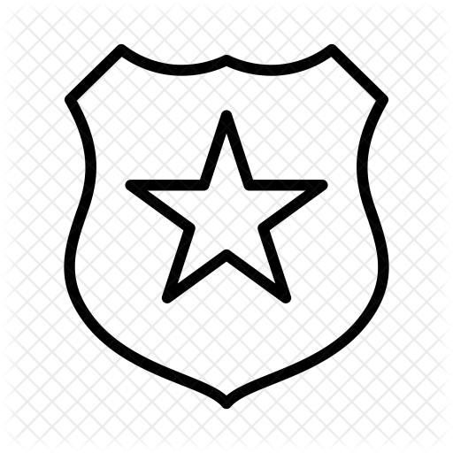 Police Badge Icon - Police Badge Icon (512x512)