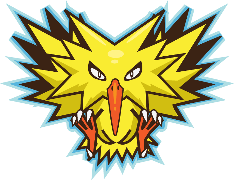 The Gallery For > Zapdos Evolution - Art (761x585)