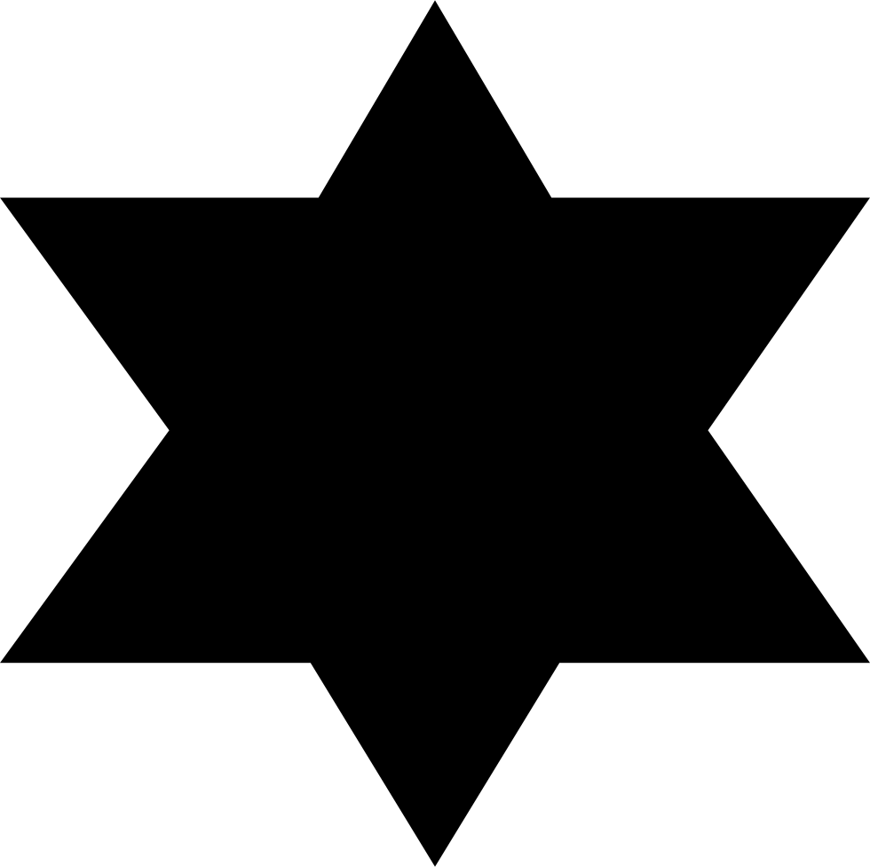 Police Badge Star Silhouette Svg Png Icon Free Download - Police (980x976)