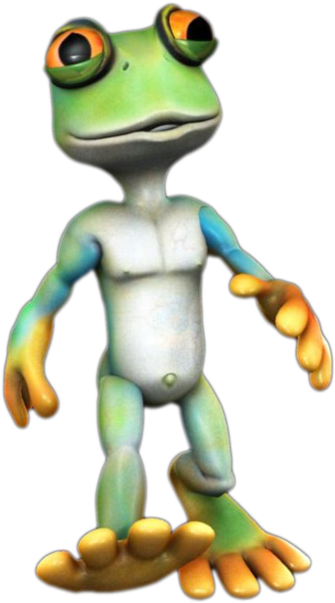 3d Frog By Sweetrav - True Frog (894x894)