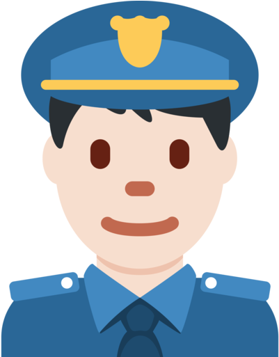 Twitter - Cop Emoji (512x512)