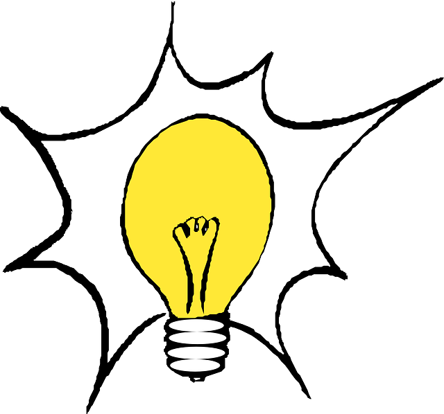 Cartoon, Light, Electric, Electronics, Free - Light Bulb Clip Art (640x598)