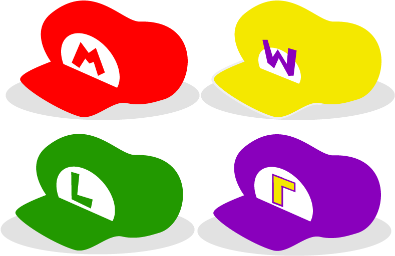 Cap Clipart Mario Super Mario Hat Logo Full Size PNG Clipart Images