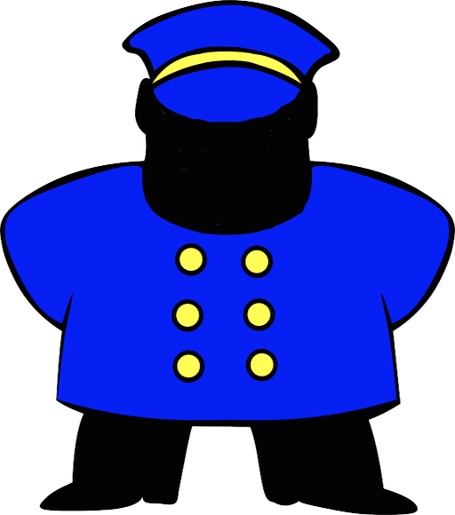 Police Officer Large - Police Officer (512x580)