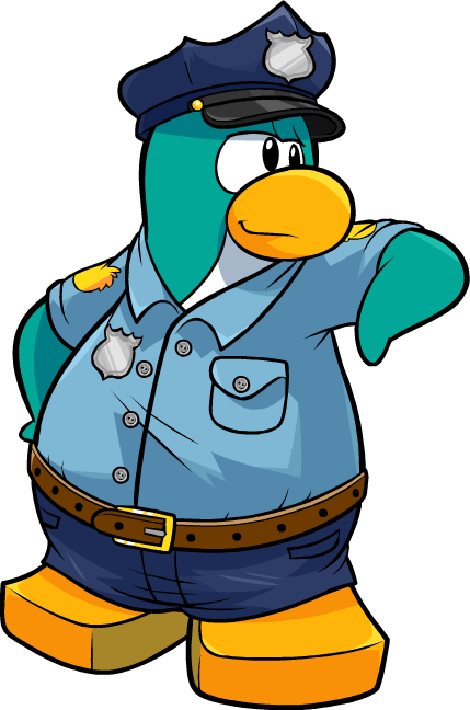 Police Officer - Club Penguin Police (429x648)