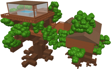 Large Tree House - Tree (420x420)