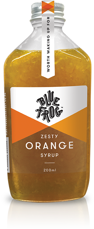 Blue Frog Zesty Orange Syrup - Orange Syrup (595x797)