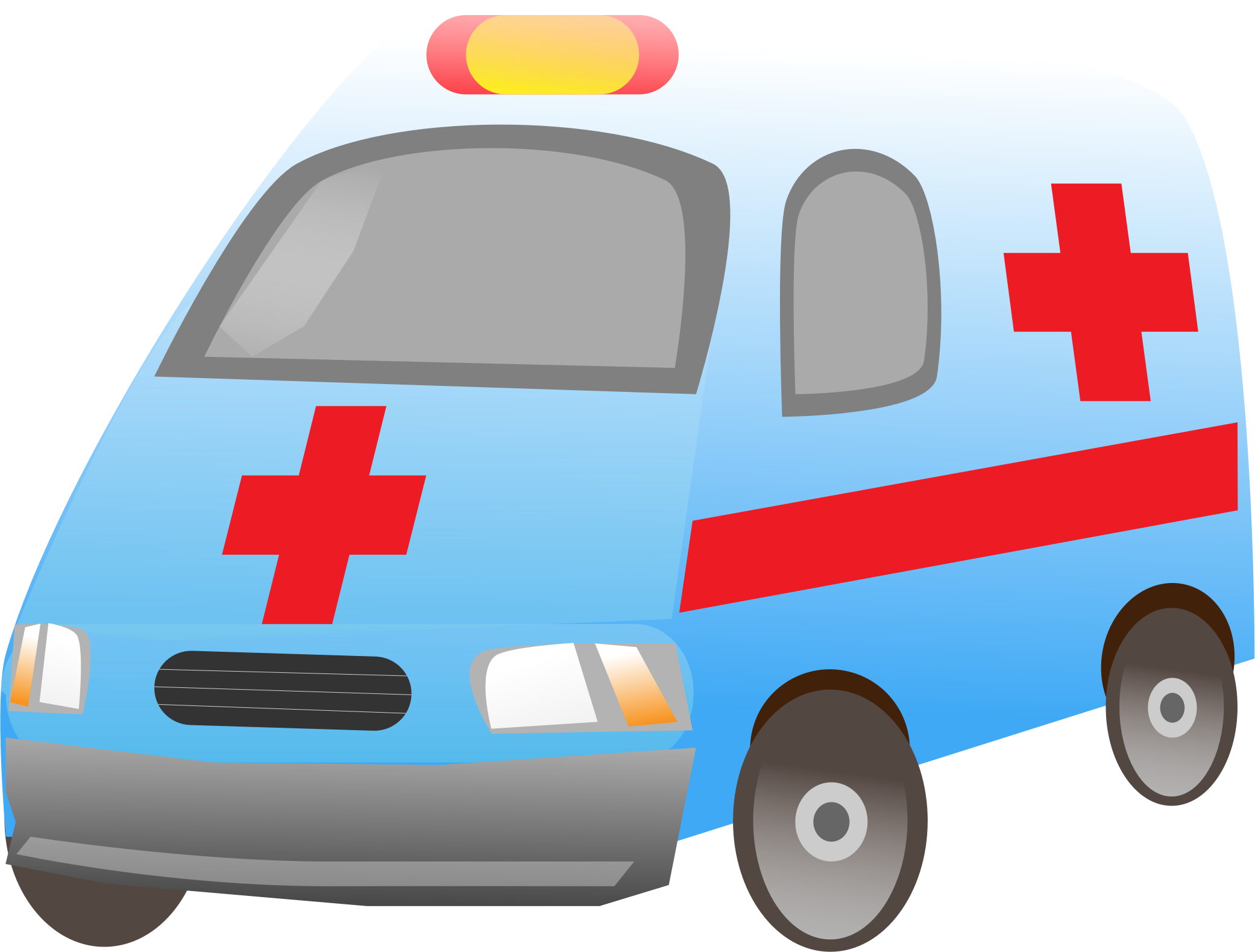 Ambulance - Xe Cuu Thuong Vector (2082x1579)