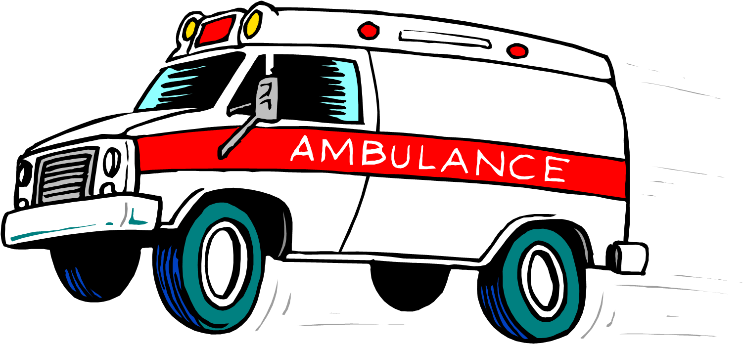What About The Other 18% That Do Require Medical Attention - Ambulance Clip Art Free (1533x717)