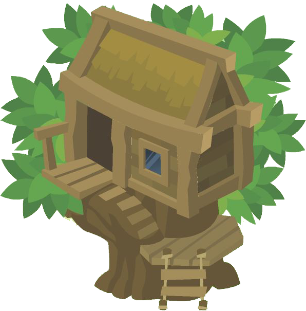 Tree House - Animal Jam Treehouse Den (718x628)
