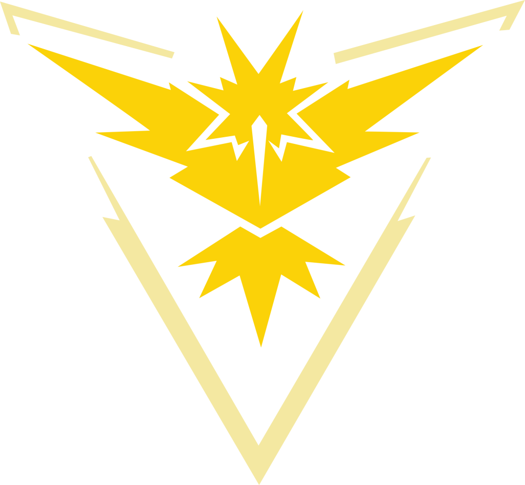 Zapdos - Pokemon Go Yellow Team (1024x947)