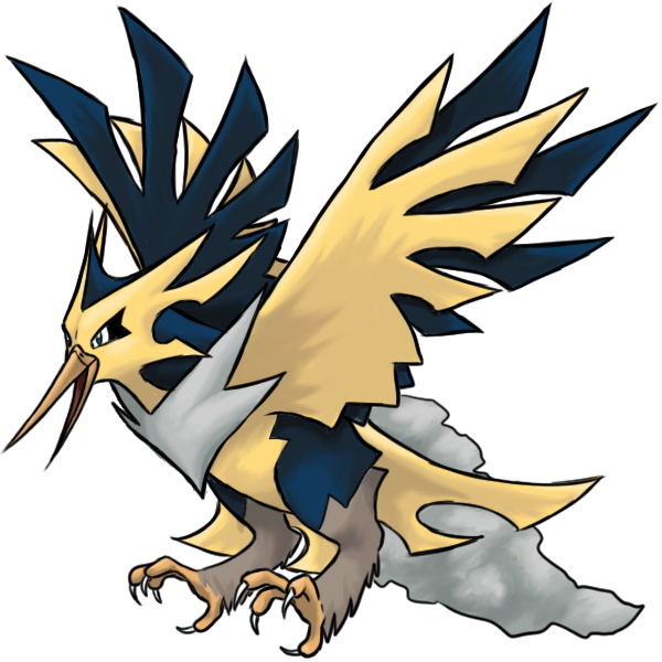 Mega Zapdos By Thecompleteanimorph - Zapdos Mega Evolution (600x600)