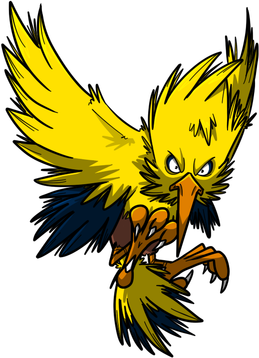 The Electric Pokemon - Cartoon (720x720)