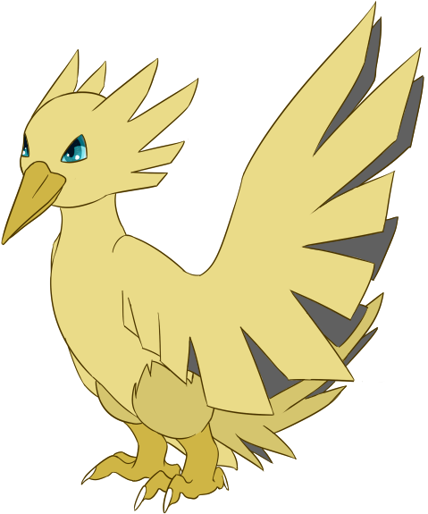 Zapdos Pokemon Mega Evolutions Images - Zapdos (600x600)