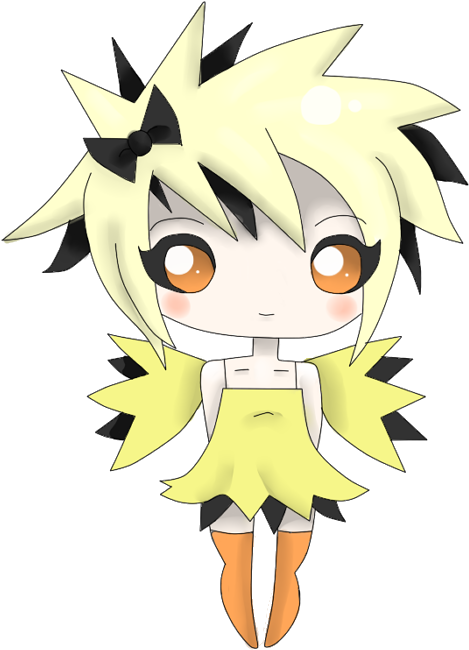 145 Zapdos By Mizdreavus - Cartoon (530x750)
