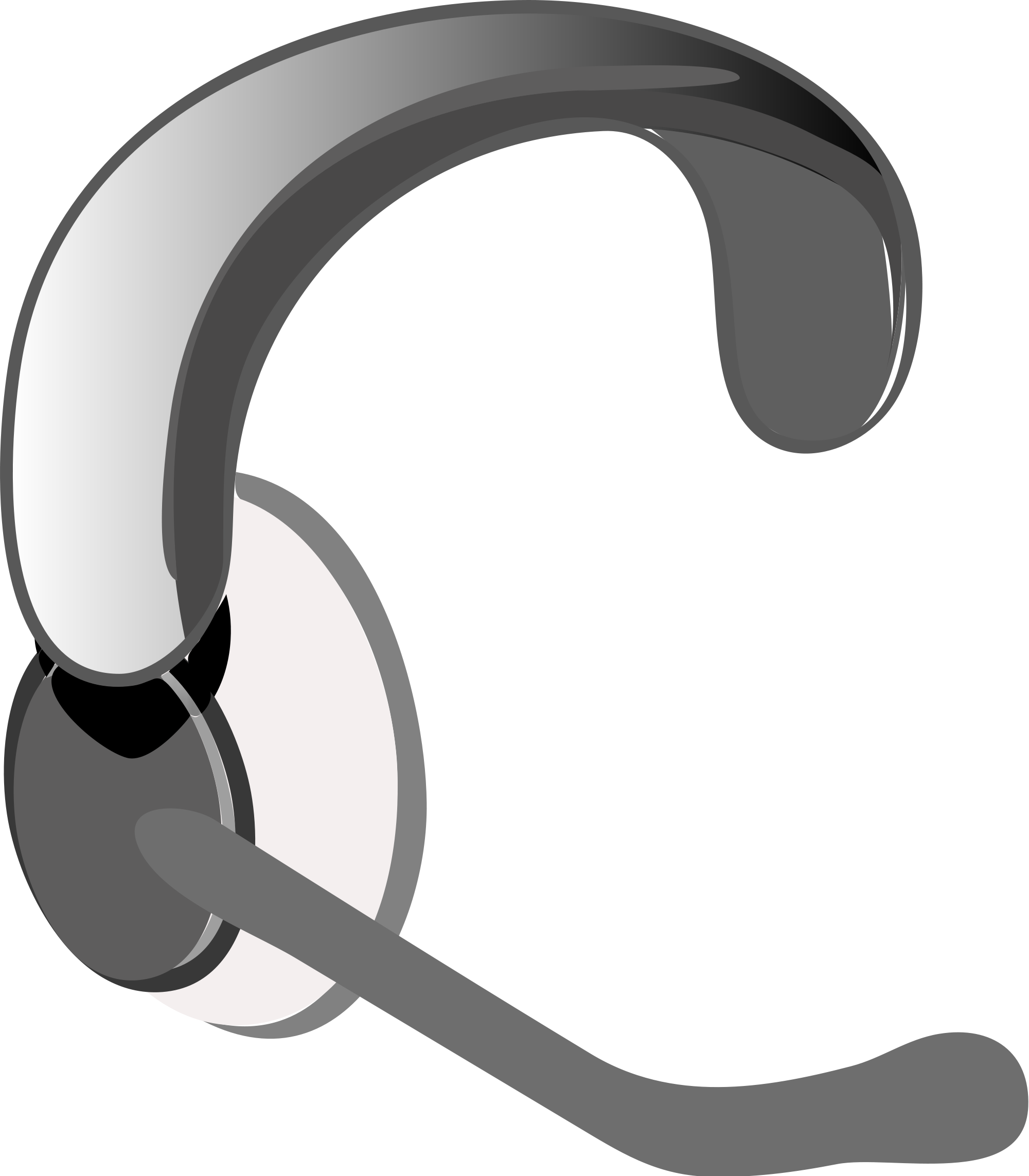 Fileheadset Icon - Headphone With Mic Png (2000x2286)