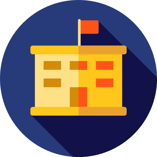 Japan Helps Build Schools In Lorestan - College Icon Circle (512x512)