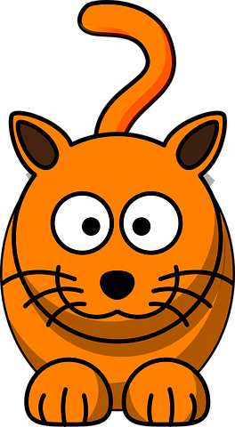 Graphics - Cartoon Cat Clip Art (264x480)