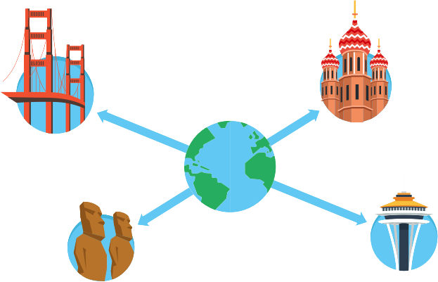 We Are Part Of A Global Bank Network - Bank (623x401)