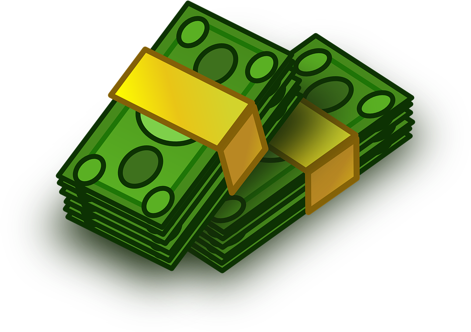 Cartoon Money Clipart - Money Clipart Transparent Background (960x666)