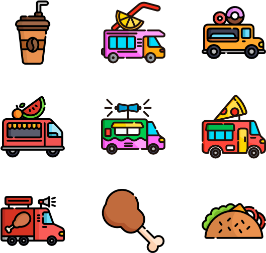 Food Truck - Dia De Muertos Icono (600x564)