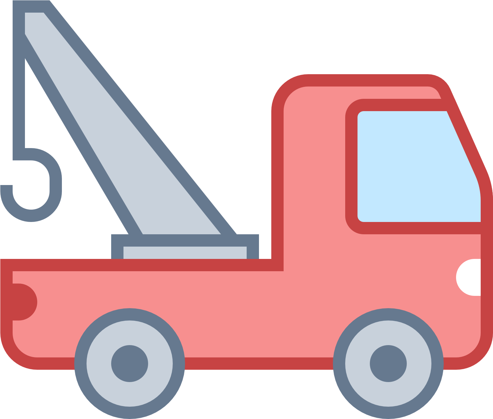 Tow Truck Icon Png Clipart - Tow Truck Icon (1600x1600)