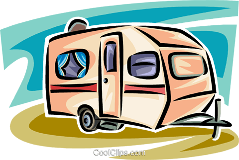 Best Of Trailer Clipart Camping Trailer Royalty Free - Clipart Wohnwagen Png (480x322)
