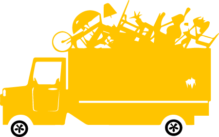 Truck - Junk Removal Clipart (450x283)