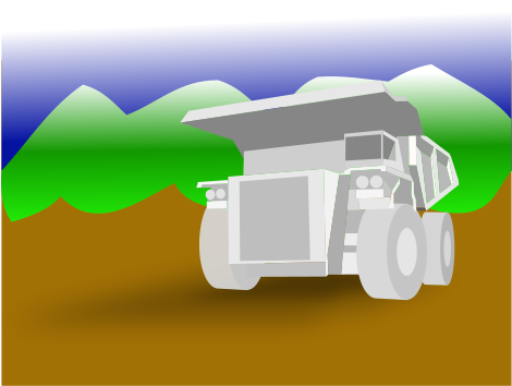This Free Clip Arts Design Of Dump Truck - Illustration (637x900)
