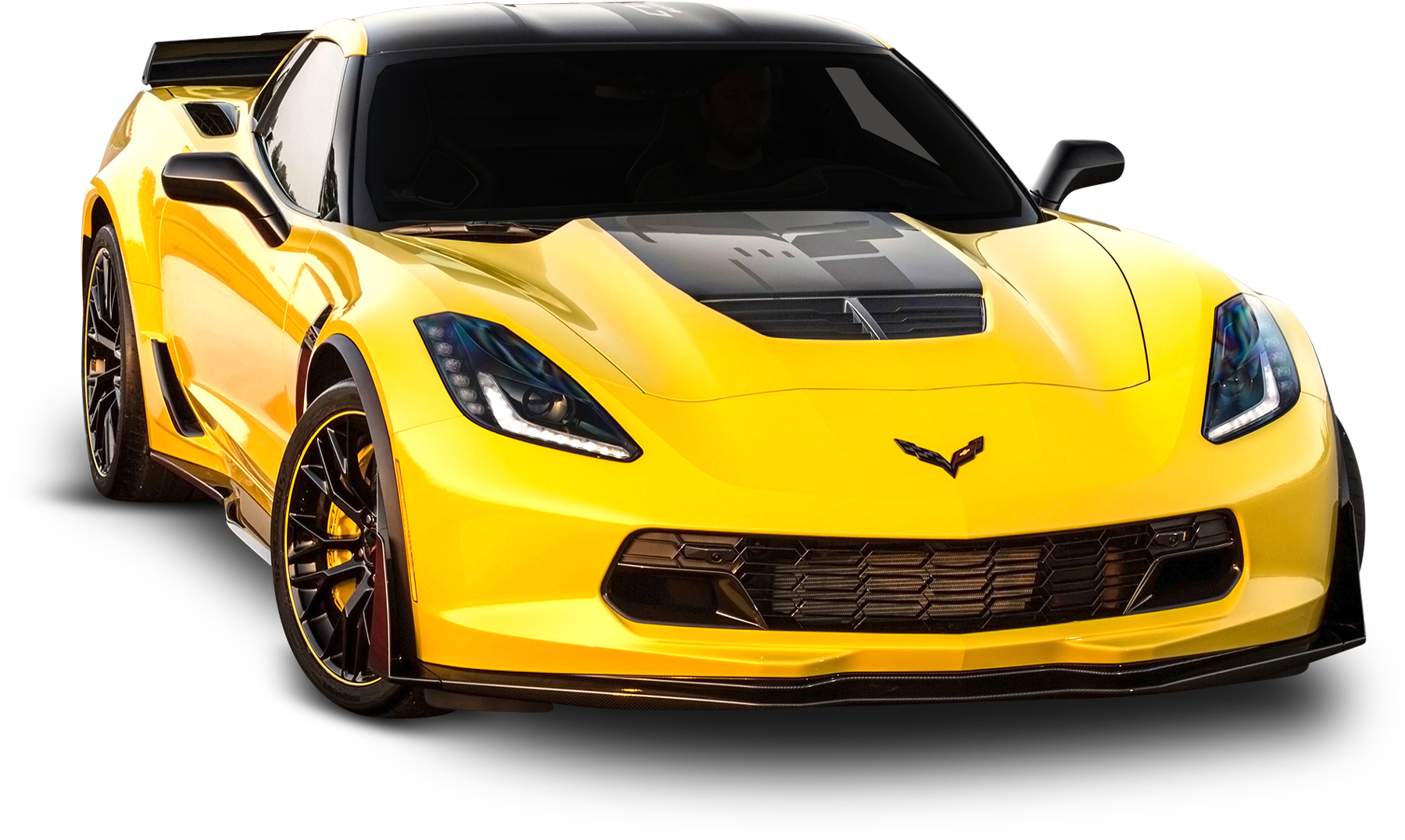 Chevrolet Corvette Front View - Corvette Png (1950x1219)