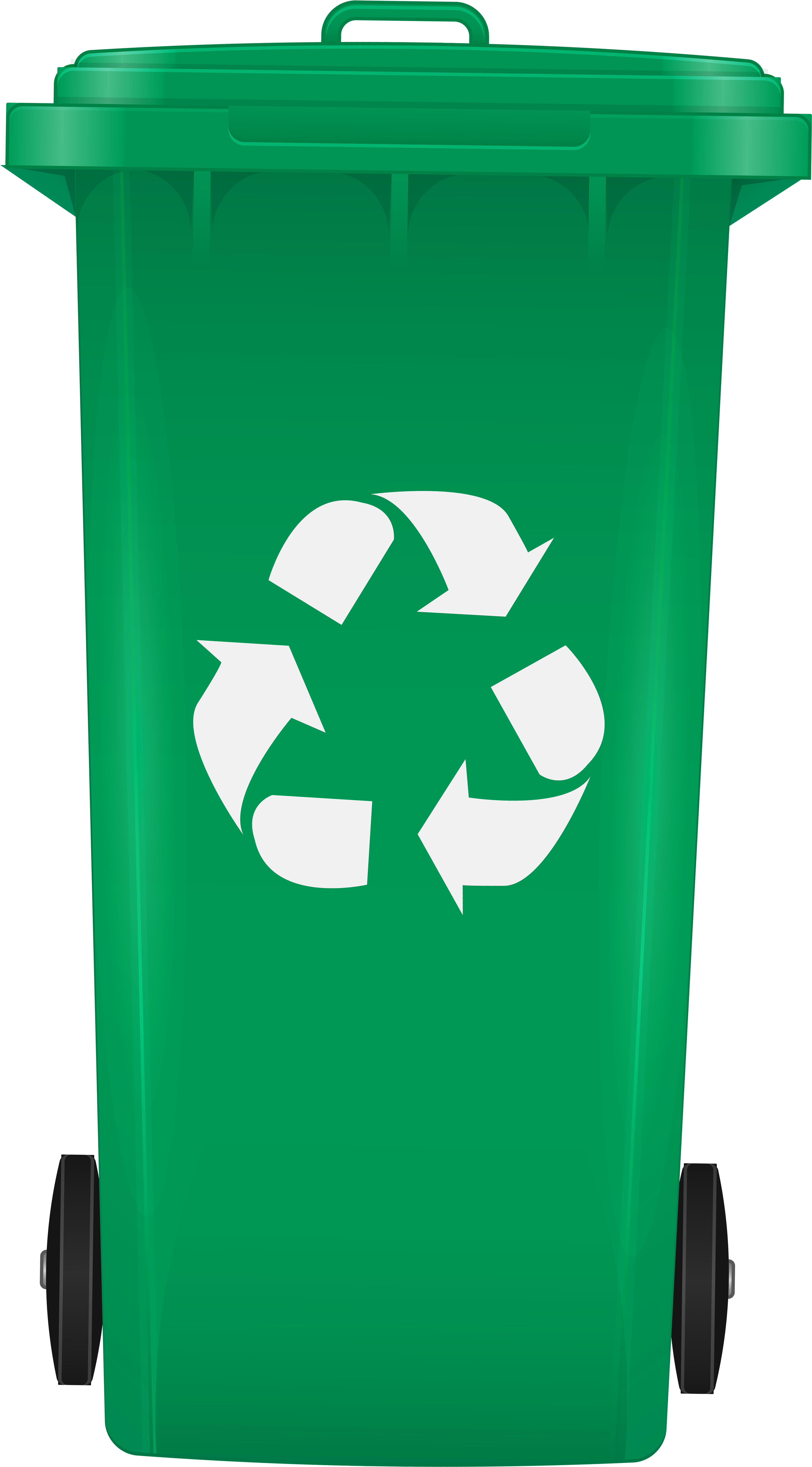 Recycling Bin Png Clip Art - Recycling Paper (4481x8000)