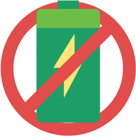 No Batteries - Electric Battery (355x342)
