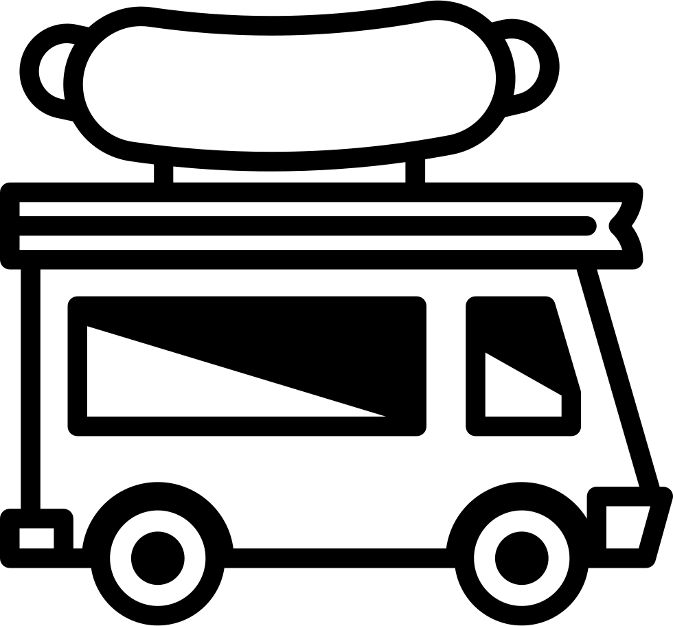 Food Truck Comments - Vector Food Truck Icon (980x912)