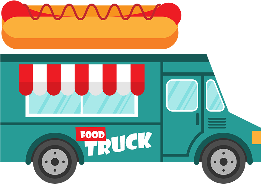 About - Food Truck Vector Png (900x660)