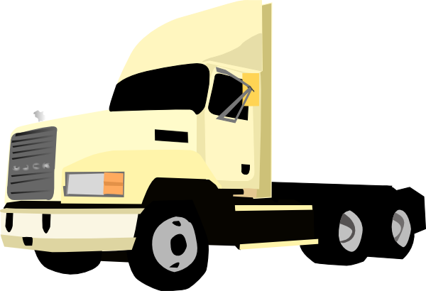 Truck Clip Art - 18 Wheeler Clip Art (600x410)