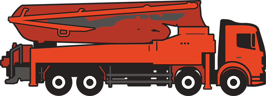 Cement Mixer - Concrete Mixer (858x310)