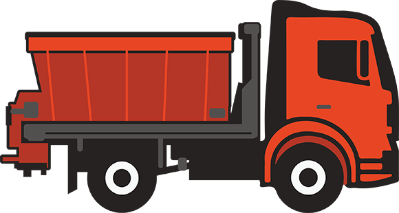 Spreader - Fertilizer Truck Cartoon (580x310)