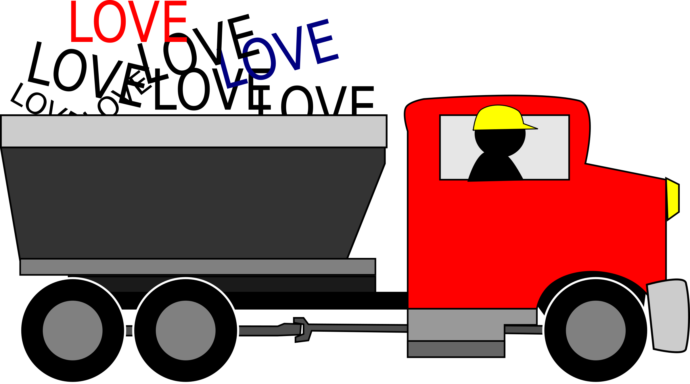 Loads Of Love - Truck Load Of Love (2400x1337)