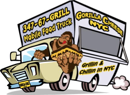 Cheesin' It Up With Gorilla Cheese Nyc Food Truck - Truck (429x314)