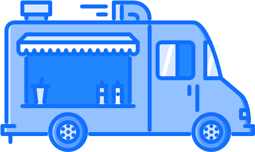 Food Truck Free Icon - Food Truck Icon Png (512x512)