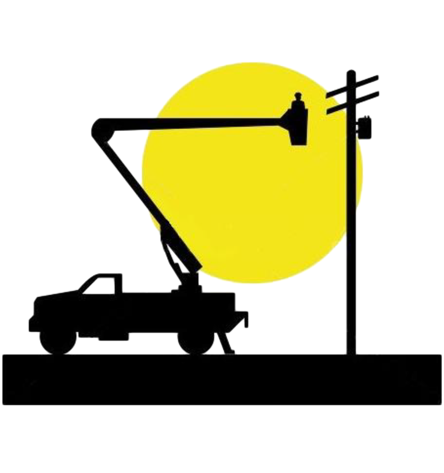 Contact Us - Bucket Truck Clip Art (1497x1642)